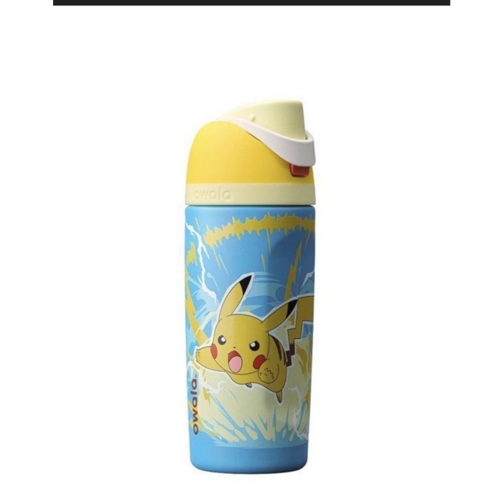 POKÉMON x OWALA FreeSip 16 oz Pikachu I Choose You Stainless Steel Water Bottle